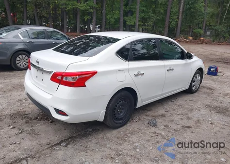 2017 Nissan Sentra S z USA, uszkodzony, nr VIN 3N1AB7AP0HY248420